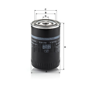 Фильтр масляный MANN-FILTER W 940/50